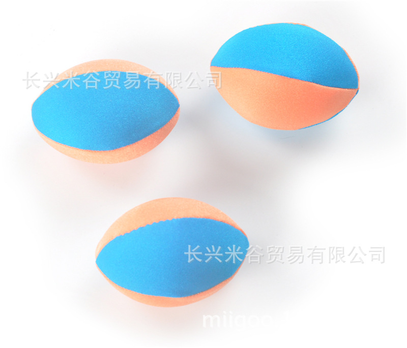 บอลบริหารมือ ทรงรักบี้ ลูกบอลฝึกมือ Soft Ball