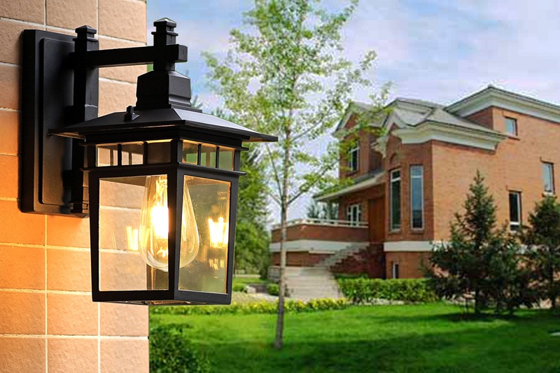 โคมไฟติดผนังภายนอก European garden [A2033]