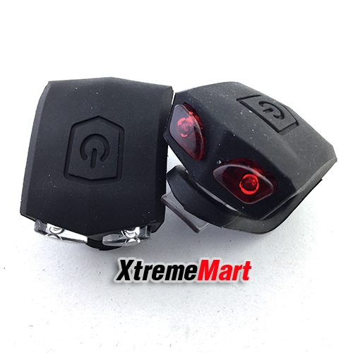 ไฟฉายติดท้ายจักรยาน Pooshing Boshing Bicycle Light (เฉพาะไฟฉาย)