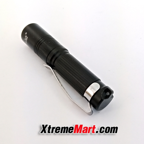 ไฟฉายมินิ SMALL SUN รุ่น ZY-R804 3W สว่าง 200LM แสงขาว Mini Pen Shaped Flashlight-AAA (สีดำ)