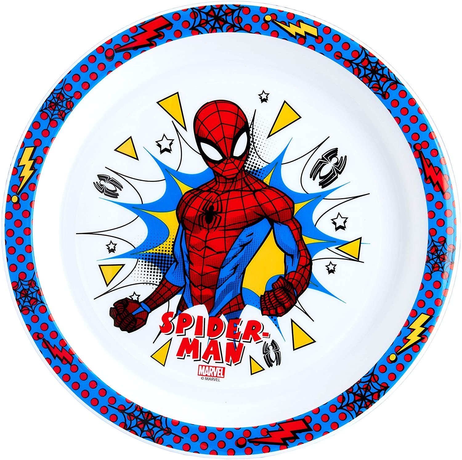 ชุดรับประทานอาหารสำหรับเด็ก DNC Spider-Man Tumbler, Bowl & Plate Set