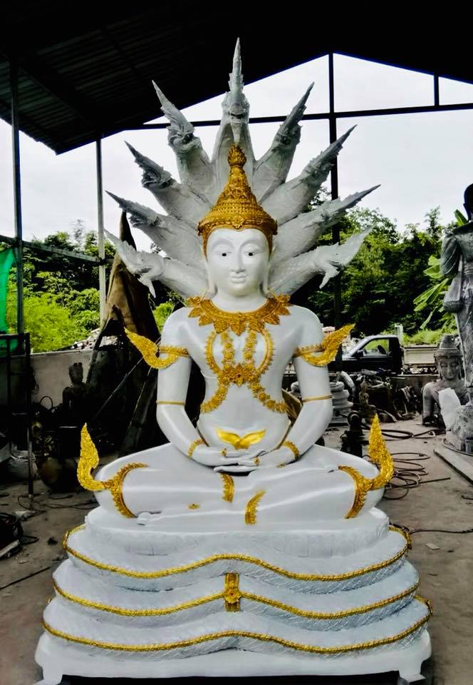 รูปหล่อ พระพุทธรูป เนื้อโลหะทองเหลือง (หน้าตัก60นิ้ว เนื้อโลหะ สูง3.7เมตร) (งานสั่งทำ)