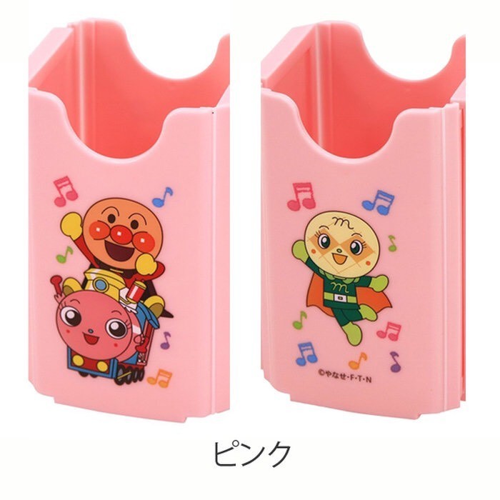 กล่องป้องกันการบีบกล่องเครื่องดื่ม Combi / Skater Baby Drink Holder (Anpanman / Pink)