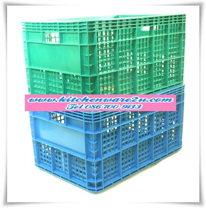 P06622 ลังเอนกประสงค์ เกรดB No.426 หัวสิงค์ (37.0 x 55.5 x 30.5 cm)(ราคาส่งต่อ 12 ใบ:เฉลี่ย 150 บต่อใบ)