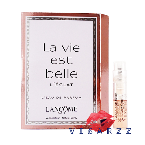 Lancome La Vie Est Belle L'Eclat EDP 1.2mL น้ำหอมกลิ่นใหม่ล่าสุด สะท้อนผ่าน 5 ส่วนผสมหลักอย่างดอกไอริส ที่หอมหวานอย่างไม่เคยมีมาก่อน