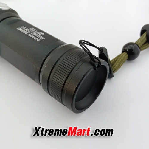 ชุดไฟฉายซูม Ultrafire P512 หลอด T9 4 Chip 1800LM แสงขาว 5 โหมด USB rechargeable zoom flashlight
