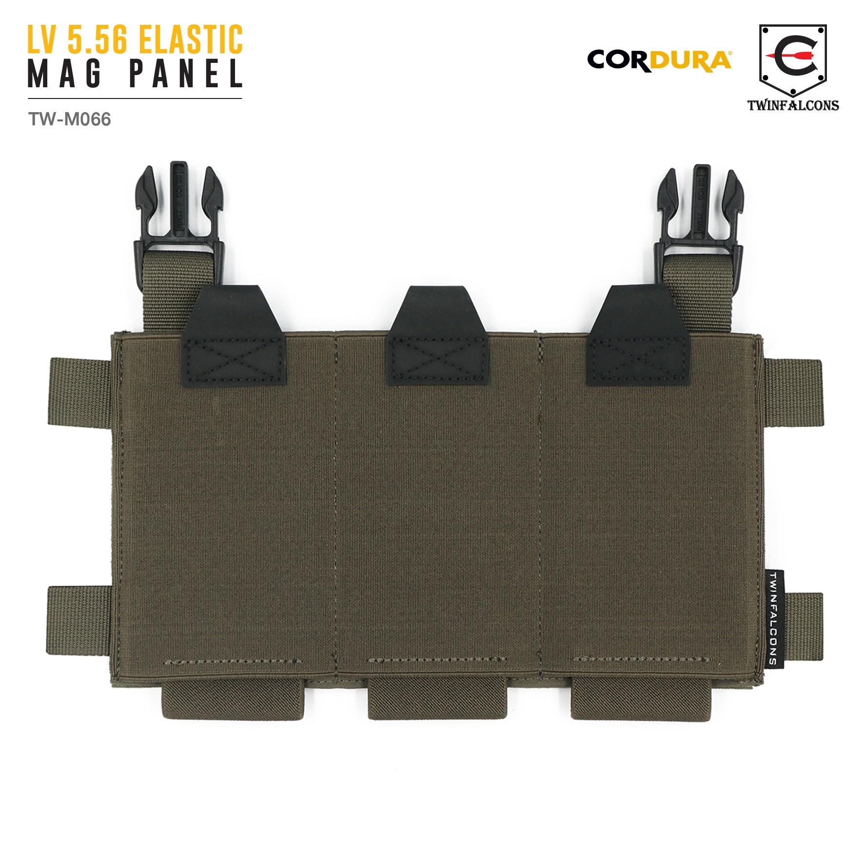 ซองแม็กกาซีน LV 5.56 Elastic Mag Panel ( Twinfalcons ) [ TW-M066 ] (K1200)