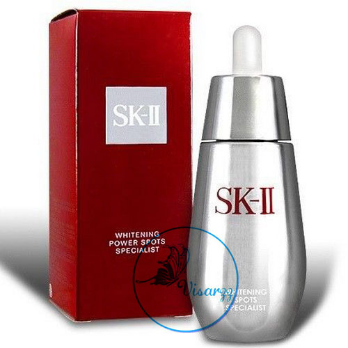 (ลดพิเศษมากกว่า 45%) SK-II Whitening Power Spot Specialist 50mL สูตรพัฒนาขึ้นอีกขั้น เซรั่มที่ตรงเข้าแก้ปัญหาจุดด่างดำบนใบหน้าที่ลดเลือนยาก