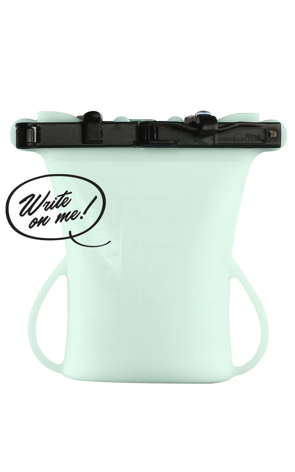 ถุงซิลิโคนเก็บน้ำนมแม่สารพัดประโยชน์ Legendairy Milk Silicone Breastmilk Storage Bags (Pearl)