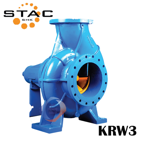 STAC KRW3 Series ปั้มน้ำหอยโข่งเหล็กหล่อ (End Suction Pump)
