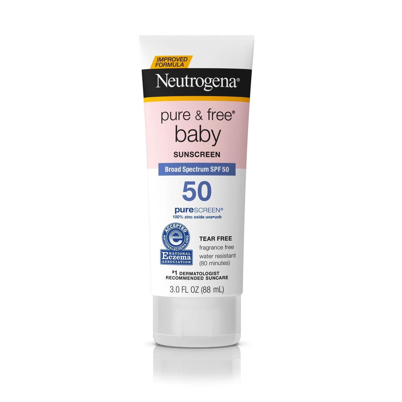 ครีมกันแดดสำหรับทารกและเด็กเล็ก Neutrogena Pure & Free Baby Sunscreen Lotion SPF 50