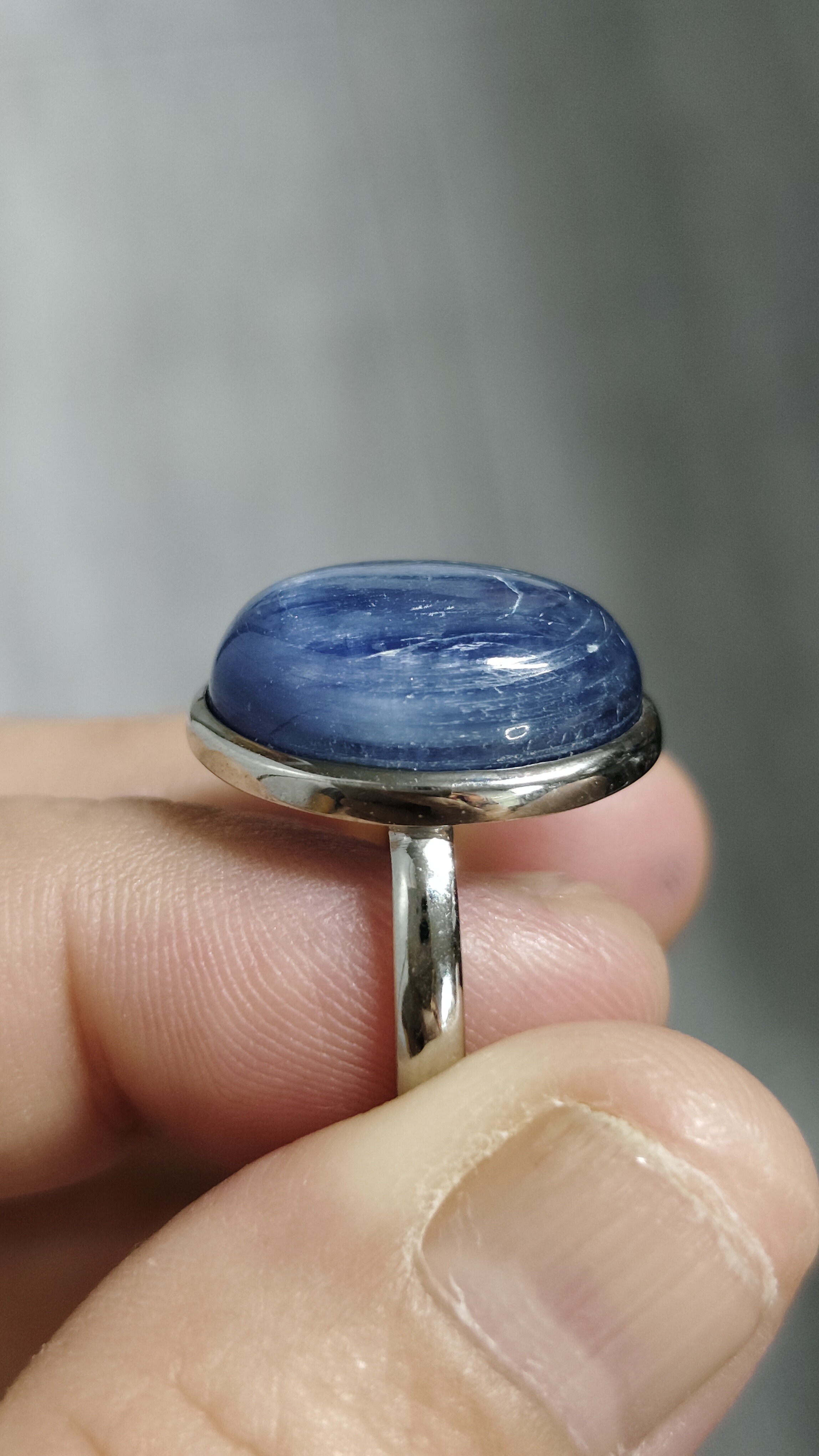 #แหวนหินคยาไนต์ #2ไซส์55.5 รหัสR-0043