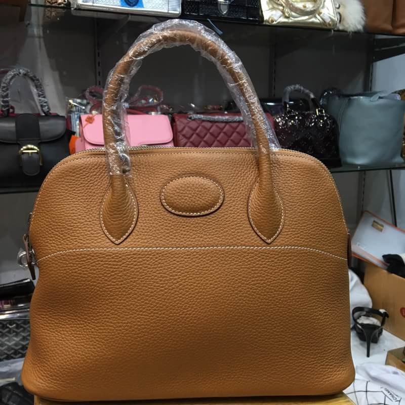 กระเป๋า hm bolide 31 cm สีน้ำตาล