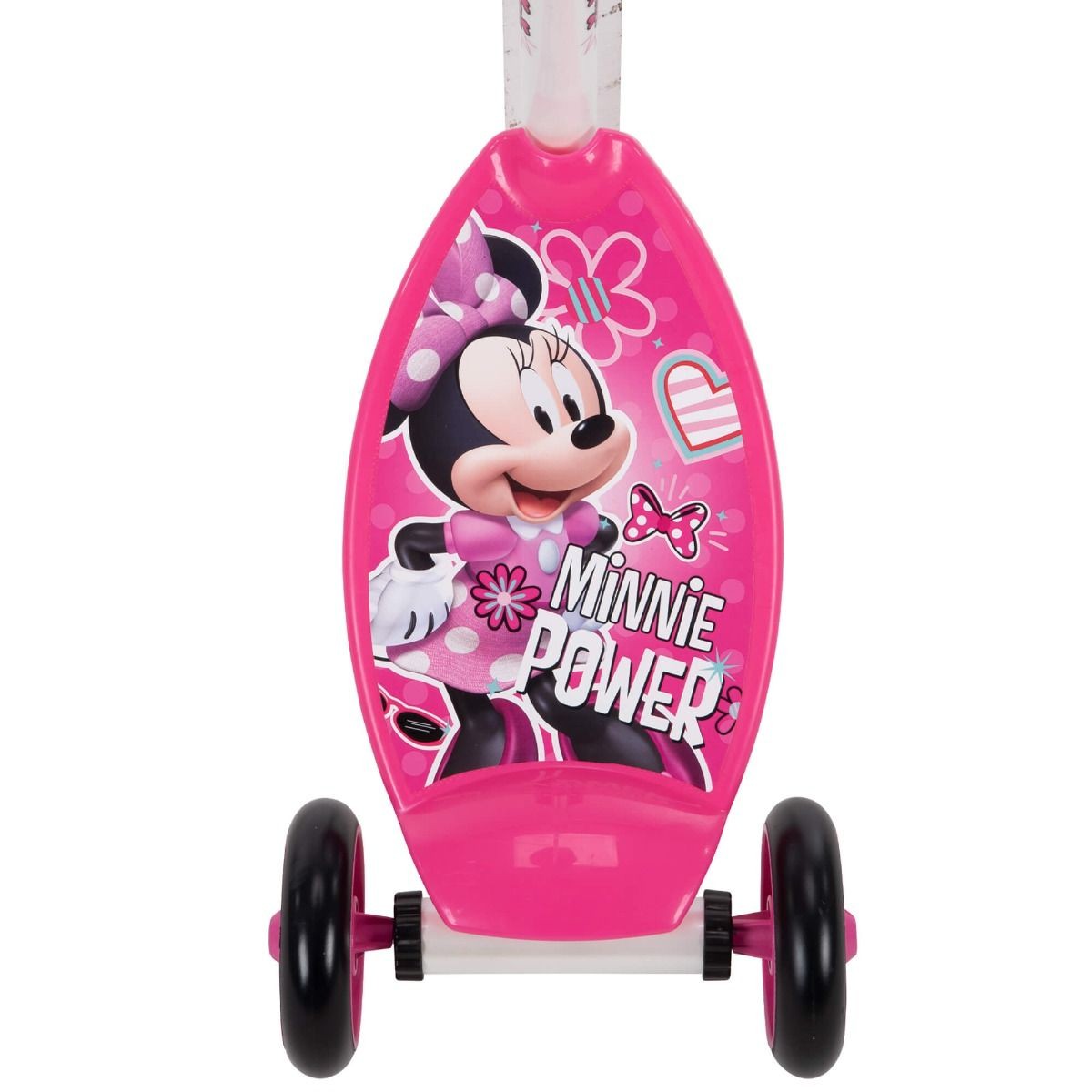 สกู๊ตเตอร์ขาไถสำหรับเด็ก Huffy Minnie Mouse EZ Build 3-Wheel Scooter