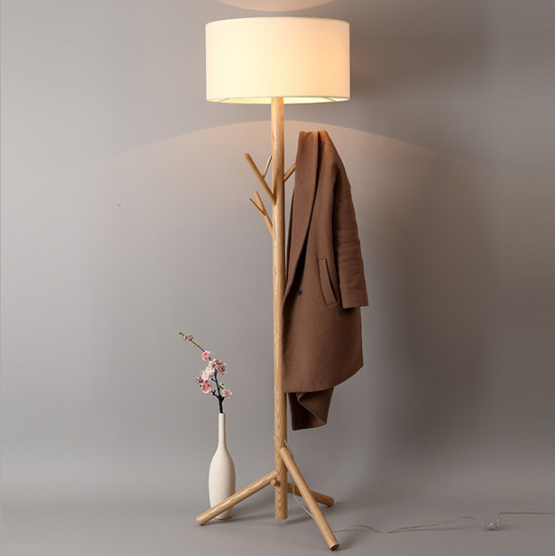 โคมไฟตั้งพื้น Nordic Wood Tree [MSHL254]