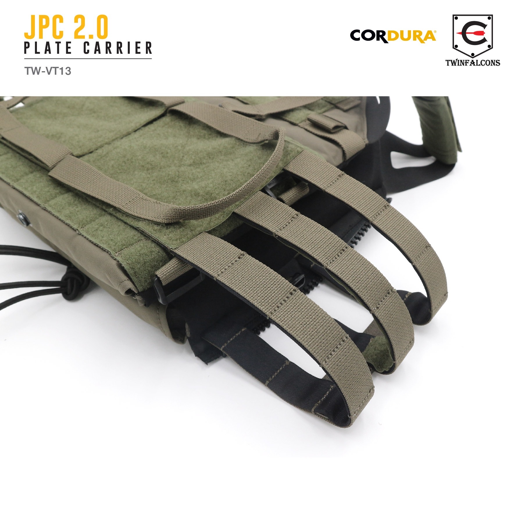 เสื้อเกราะ JPC 2.0 Plate Carrier ( Twinfalcons ) [ TW-VT13 ] (K4100)