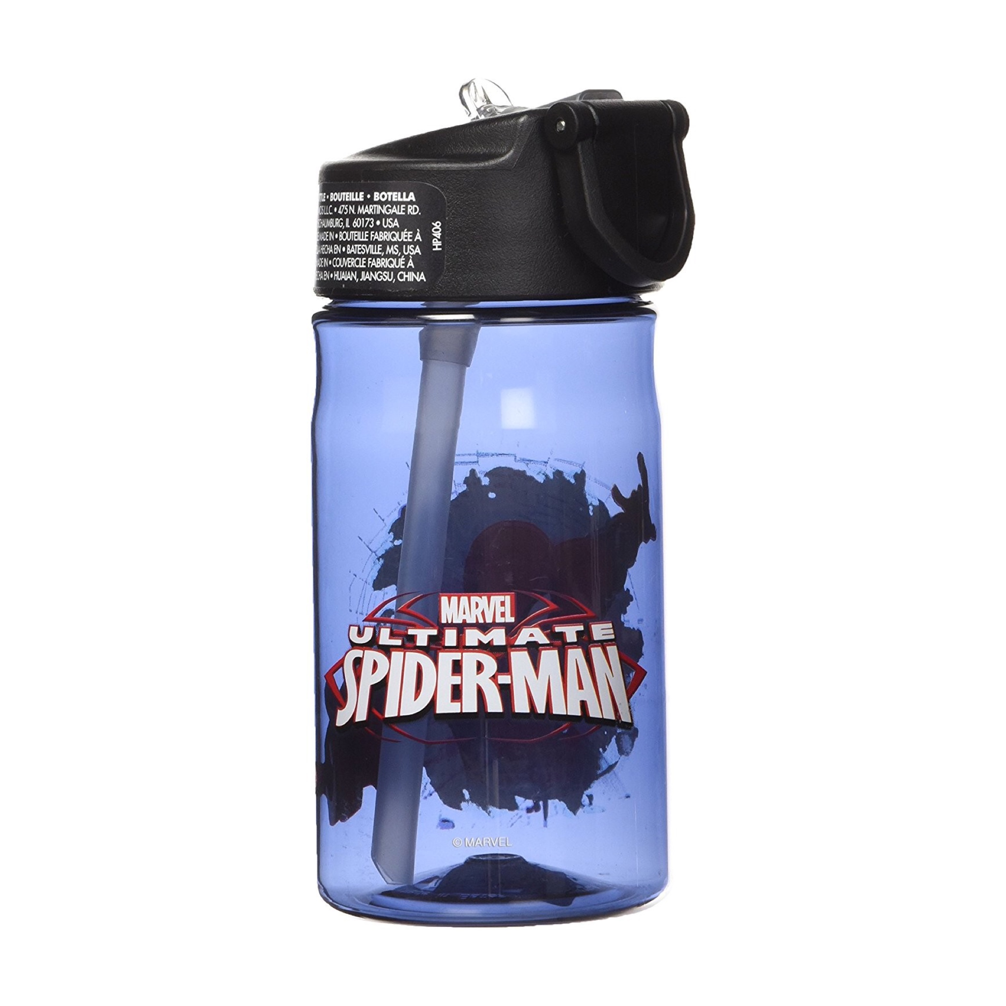 กระติกน้ำพร้อมหลอดดื่มสำหรับเด็ก Thermos Tritan Hydration Bottle 12OZ (Spider-Man)
