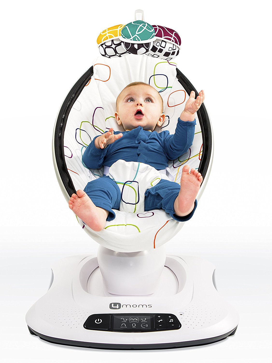 เปลไกวสวิงอัตโนมัติสุดอัจฉริยะ 4moms mamaRoo Bouncer (Multi Plush)