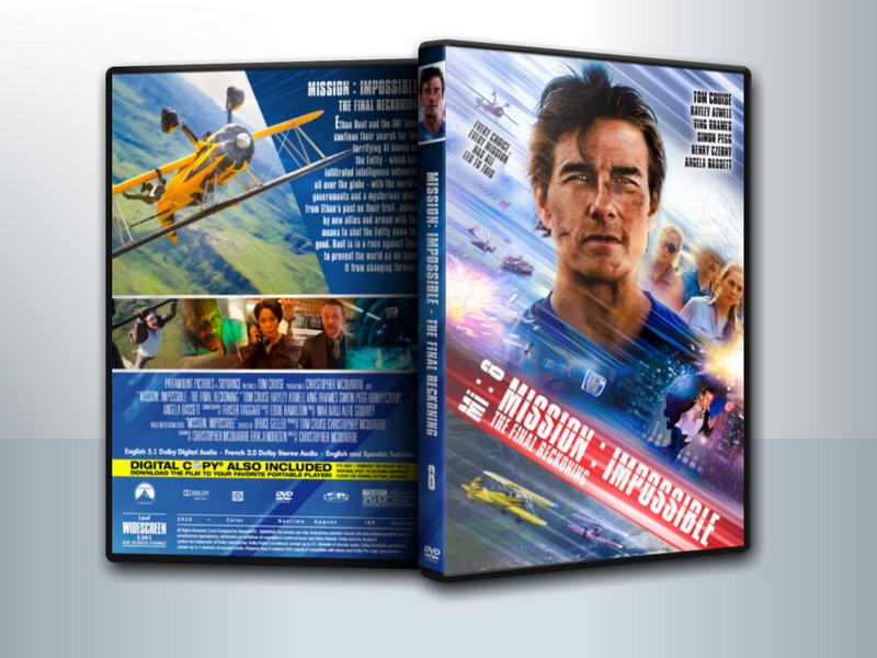 Mission Impossible The Final Reckoning มิชชั่น อิมพอสซิเบิ้ล ปิดปฏิบัติการล่าพิกัดมรณะ (2025) ( 1 DVD )