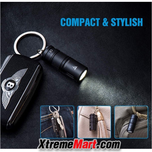 ไฟฉาย TrustFire MINI2 CA18-3X 220 Lumens 2-Mode Mini USB Charging LED Flashlight