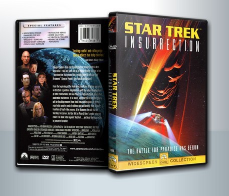 STAR TREK 9- INSURRECTION (1998) สตาร์ เทรค 9- ผ่าพันธุ์อมตะยึดจักรวาล ( 1 DVD )
