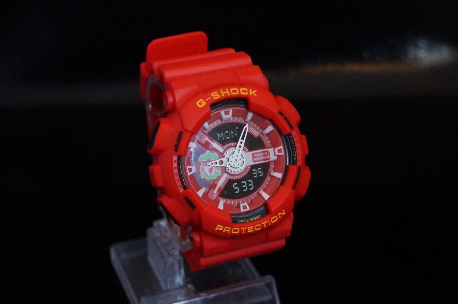 นาฬิกา G-Shock AAA รุ่น liverpool สีแดง 2 ระบบ ทน หาไม่ได้อีกแล้ว ถูกสุดๆ