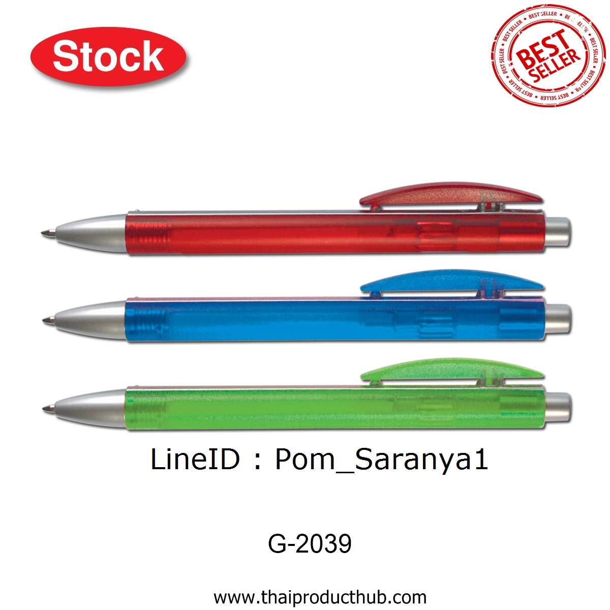 T34-046-CP-010-_ปากกาลูกลื่น . ปากกาพรีเมี่ยม . ของที่ระลึก . ของแจก . ของพรีเมี่ยม . ของที่ระลึก
