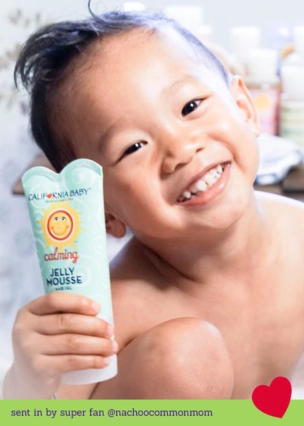 มูสเจลจัดแต่งทรงผมสำหรับเด็กชนิดปลอดสารพิษ California Baby Jelly Mousse Hair Gel (Calming)
