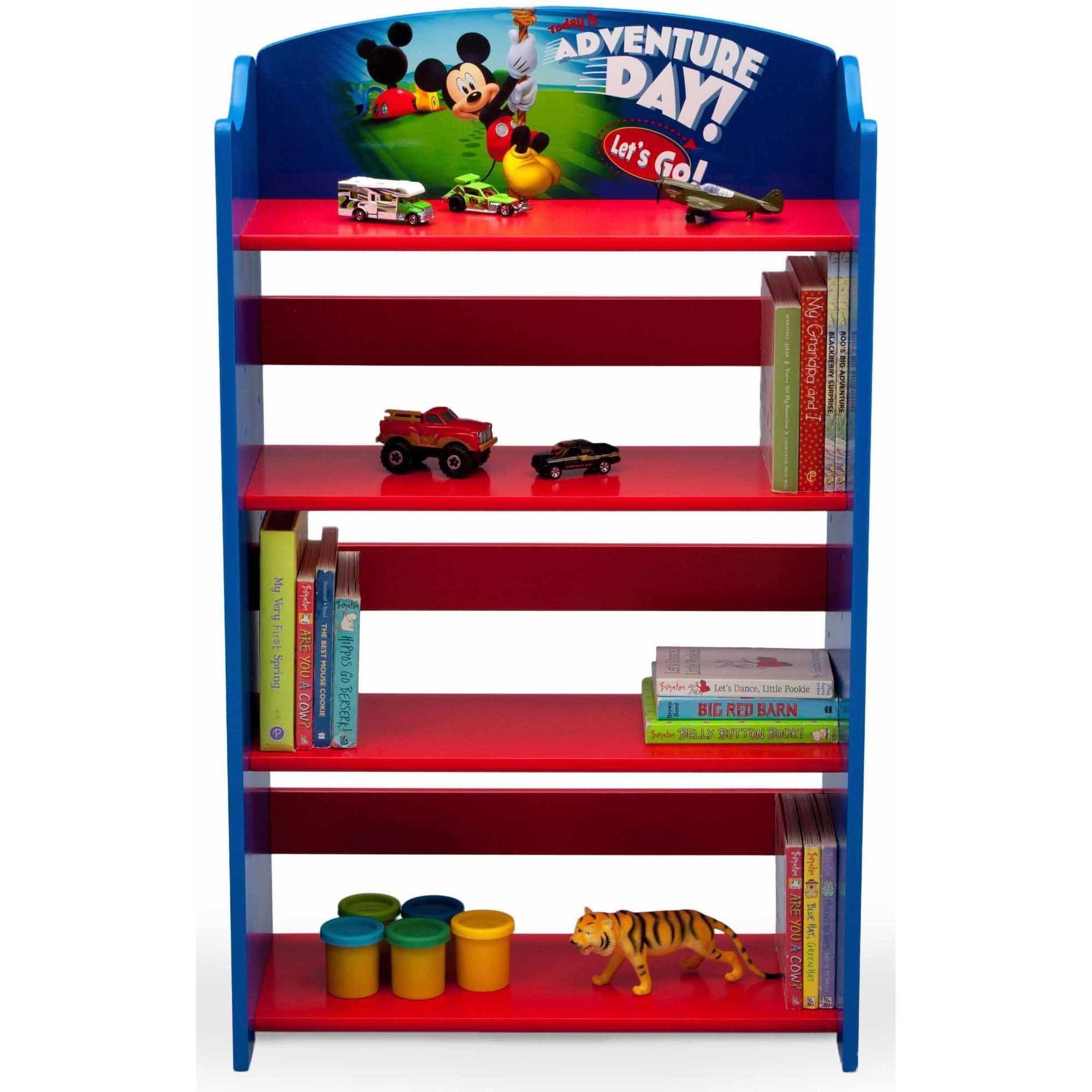 ชั้นวางหนังสือไม้แสนน่ารัก Delta Children Bookshelf (Disney Mickey Mouse)
