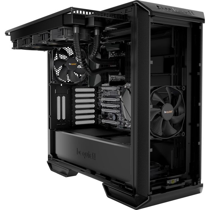 Case be quiet! Dark Base 700, BGW23, Midi Tower ATX, 2 Pre-Installed Fans, RGB LEDs, เคส Tempered Glass Window,Black
