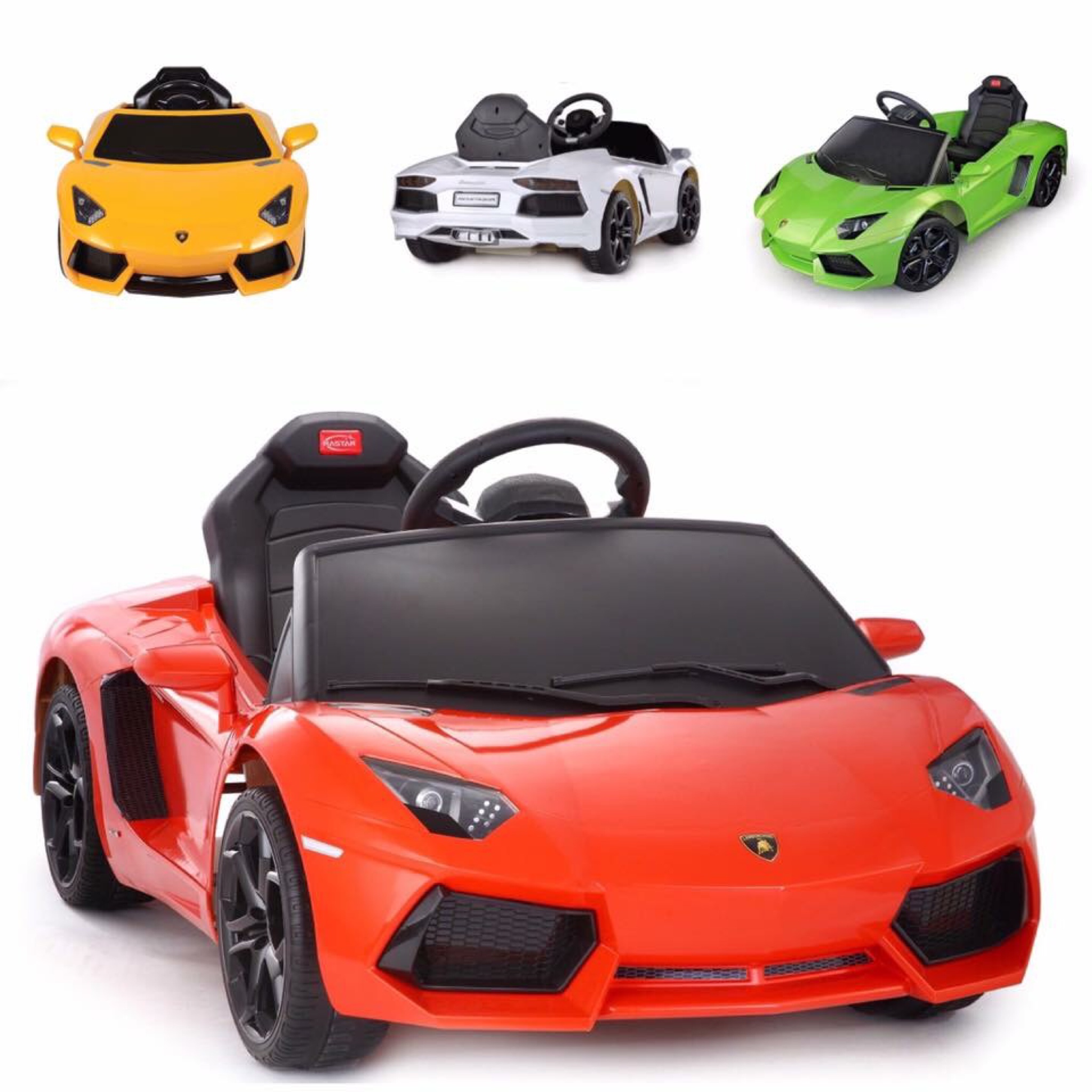 รถแบตเตอรี่พร้อมรีโมทบังคับ Lamborghini Aventador LP700 6V Battery-Powered Ride-On (Red)