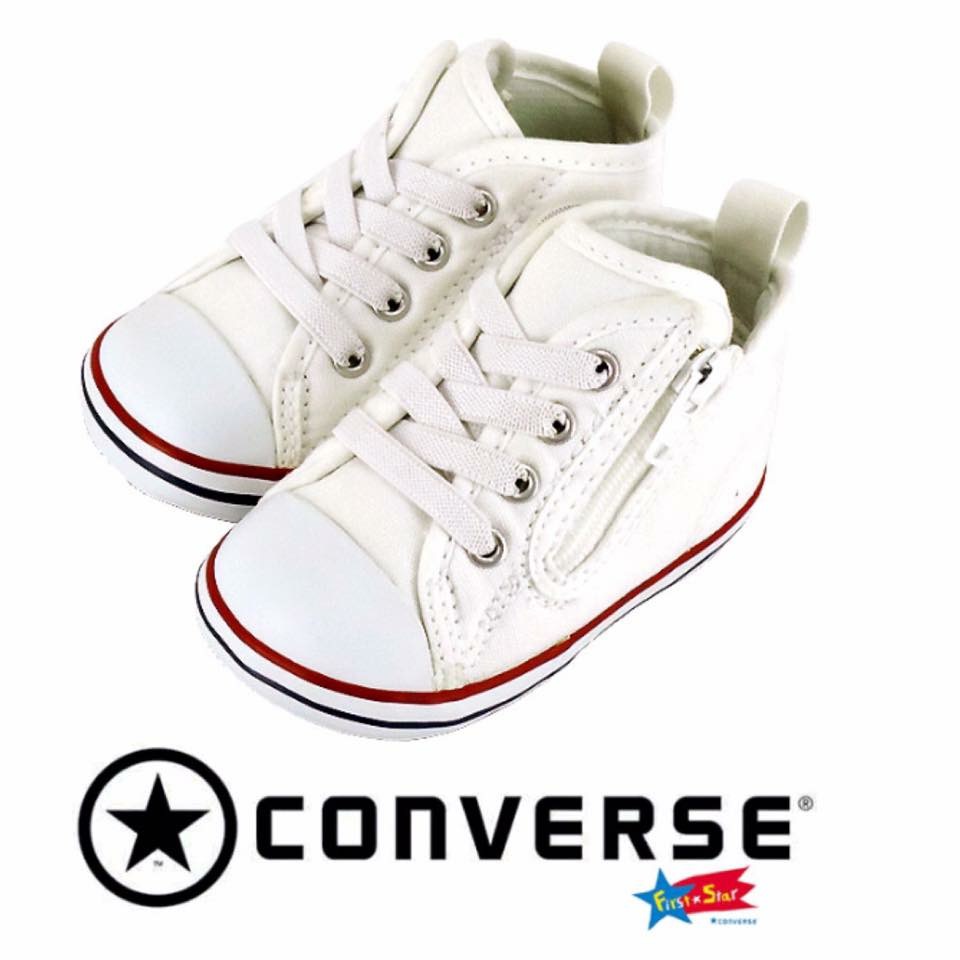 รองเท้าสุดเท่ห์สำหรับเด็ก Converse รุ่น First Star - Optical White