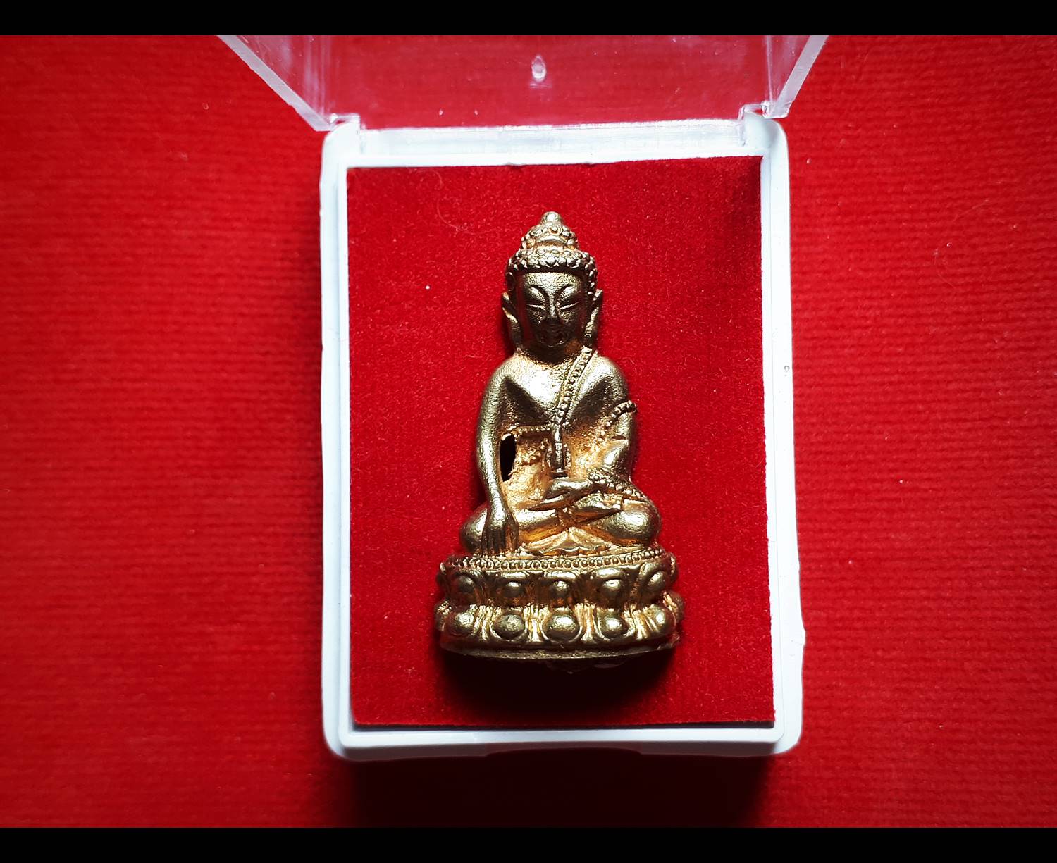 พระกริ่งชินบัญชร เนื้อทองทิพย์ ปี2556 (ใต้ฐานอุดมวลสาร) - หลวงพ่อหนุน วัดพุทธโมกข์