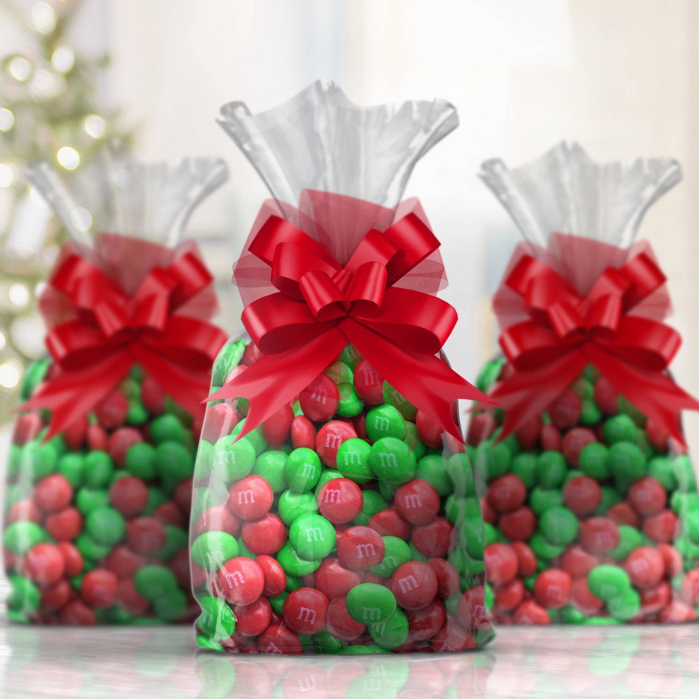 ขนมช็อกโกแลตคริสมาสต์ M&M's Holiday Chocolate Candies - Milk Chocolate