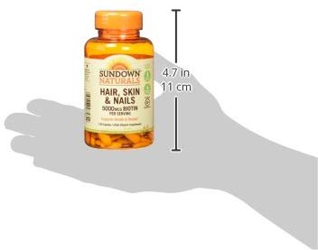 วิตามินบำรุงผิว เส้นผม และเล็บ Sundown Naturals Hair, Skin & Nails