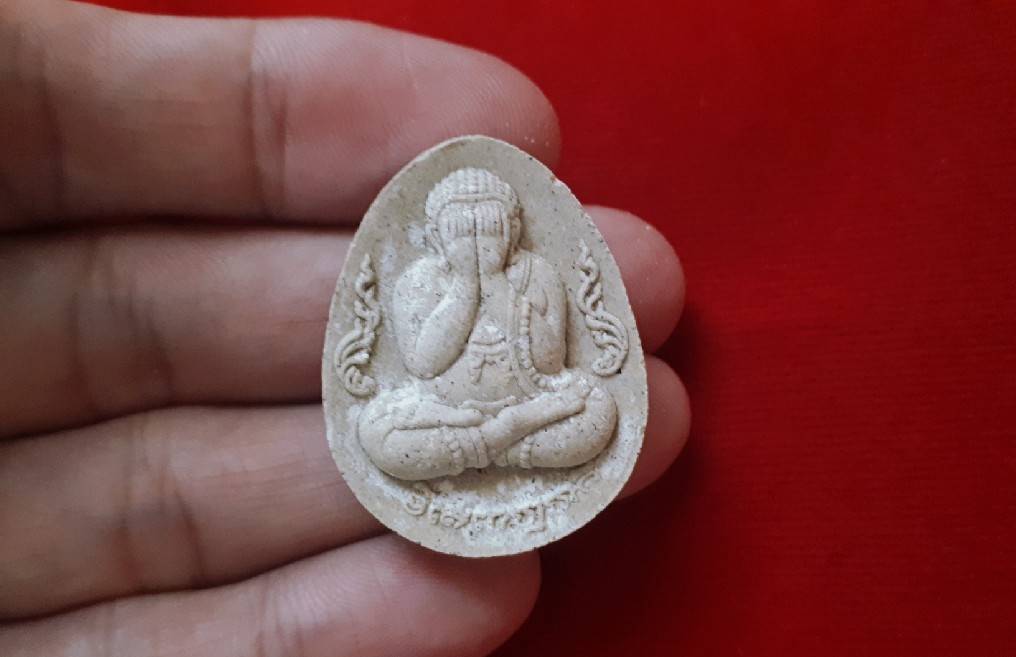 พระปิดตามหาเศรษฐี เนื้อผง ปี2562 - หลวงพ่อเล็ก วัดท่าขนุน - หลวงตาม้า วัดถ้ำเมืองนะ