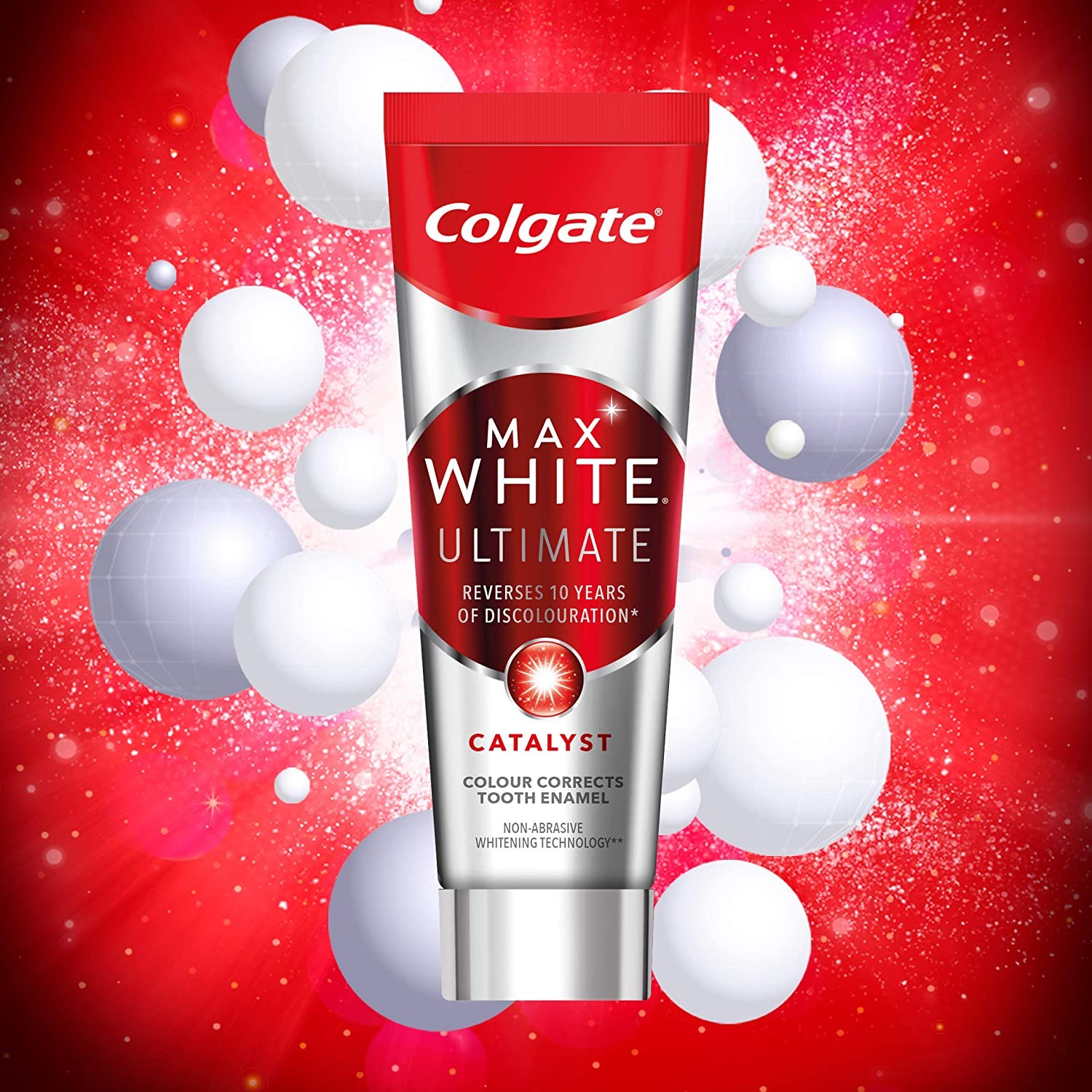 ยาสีฟันสูตรไวท์เทนนิ่ง Colgate Max White Ultimate CATALYST Whitening Toothpaste