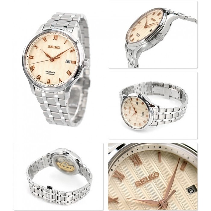 Karnvera Shop นาฬิกาข้อมือผู้ชาย Seiko Men Presage Automatic Watch SRPF45J1 (Made in Japan)