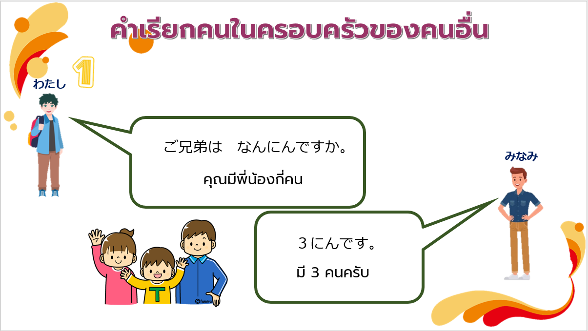 คอร์สเรียนออนไลน์ ภาษาญี่ปุ่นพื้นฐาน - ความรู้เพิ่มเติมและคำศัพท์หมวดต่างๆ 1