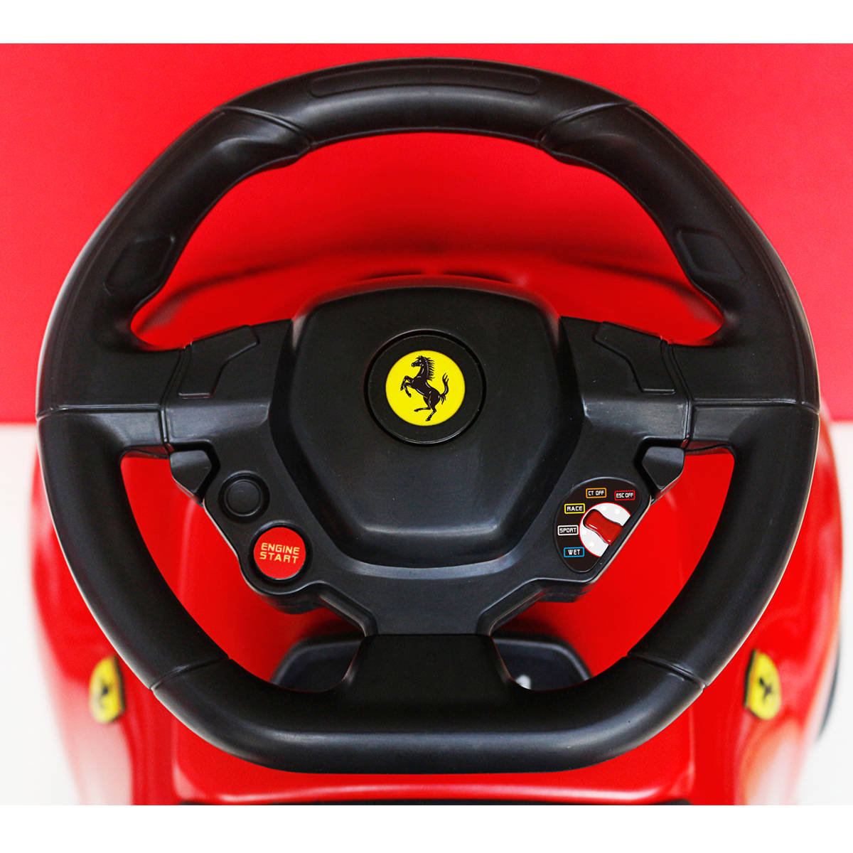 รถเฟอร์รารี่ขาไถสุดหรู Rastar Ferrari 458 Speciale A Foot-to-Floor Push Car (Red)