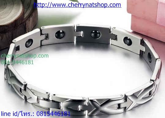 พร้อมส่งสร้อยข้อมือแม่เหล็กไทเทเนียม เจอร์เมเนียมากมายหลายรุ่น หรูล้ำไม่ซ้ำใครราคาสุดคุ้ม(นำเข้าเอง)