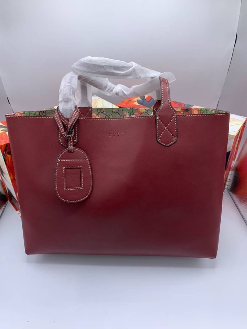 กระเป๋า gc shopping bag ใช้ได้ 2 ด้าน 15นิ้ว สีดำ สีแดง