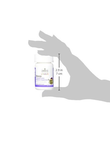 วิตามินช่วยเสริมการนอนหลับสำหรับเด็ก Zarbee's Naturals Children's Sleep Chewable Tablet with Melatonin (50 Tablets)