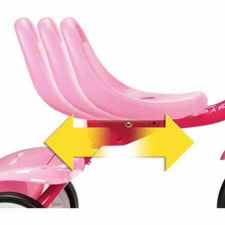 จักรยานสามล้อพับเก็บได้สำหรับเด็กเล็ก Radio Flyer Folding Trike 2Go (Pink)