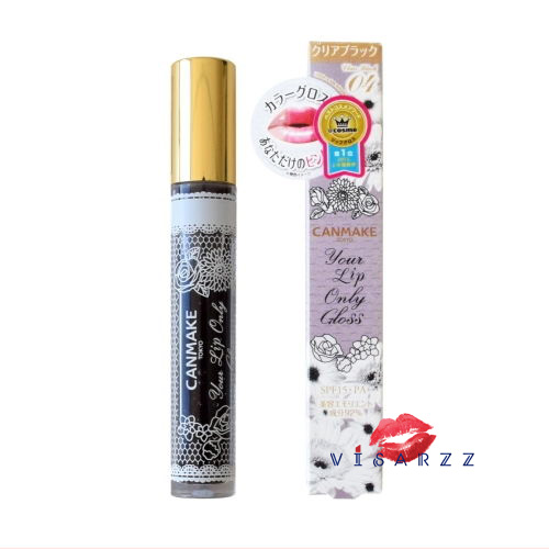 สีใหม่ล่าสุด!! Canmke Your Lip Only Gloss 04 Clear Black กรอสเปลี่ยนสีที่ครองใจสาวๆ ญี่ปุ่นจนได้รับรางวัลอันดับ 1 @Cosme เพียง 3 นาทีสีจะเปลี่ยนออกมาสวย และติดทนแม้ซับด้วยกระดาษ