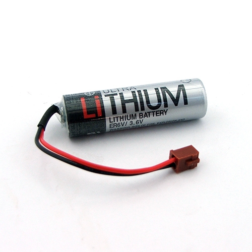 แบตเตอรี่ TOSHIBA ER6VCT CS1W-BAT01 OMRON 3.6V 2400mAh Lithium PLC Industrial Battery w/Plug (ก้อนละ)