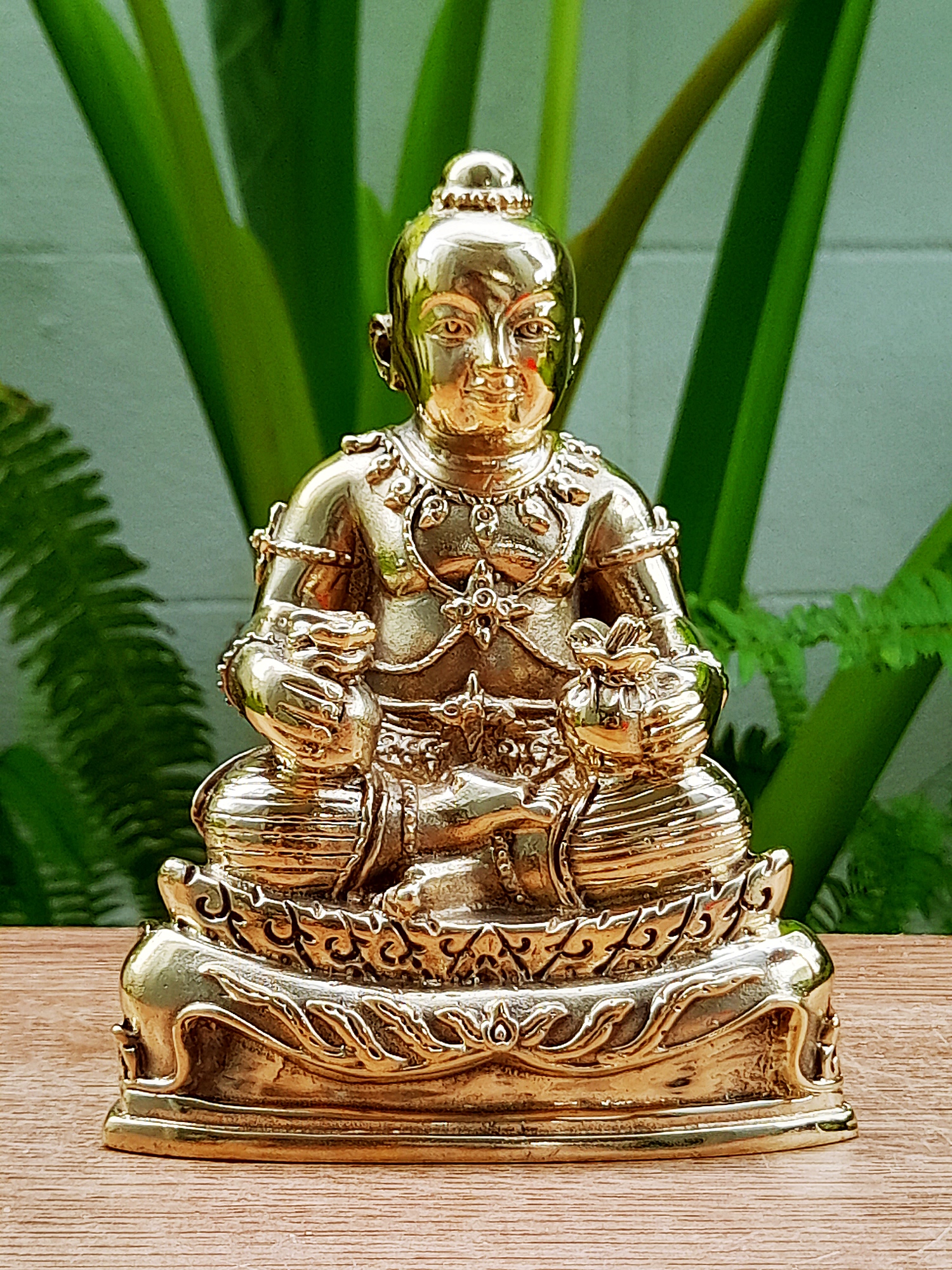 กุมารเทพบังเกิดทรัพย์ (ขนาดตั้งบูชาหน้าตัก3นิ้ว) เนื้อทองเหลือง ปี2564 #รับประกันแท้