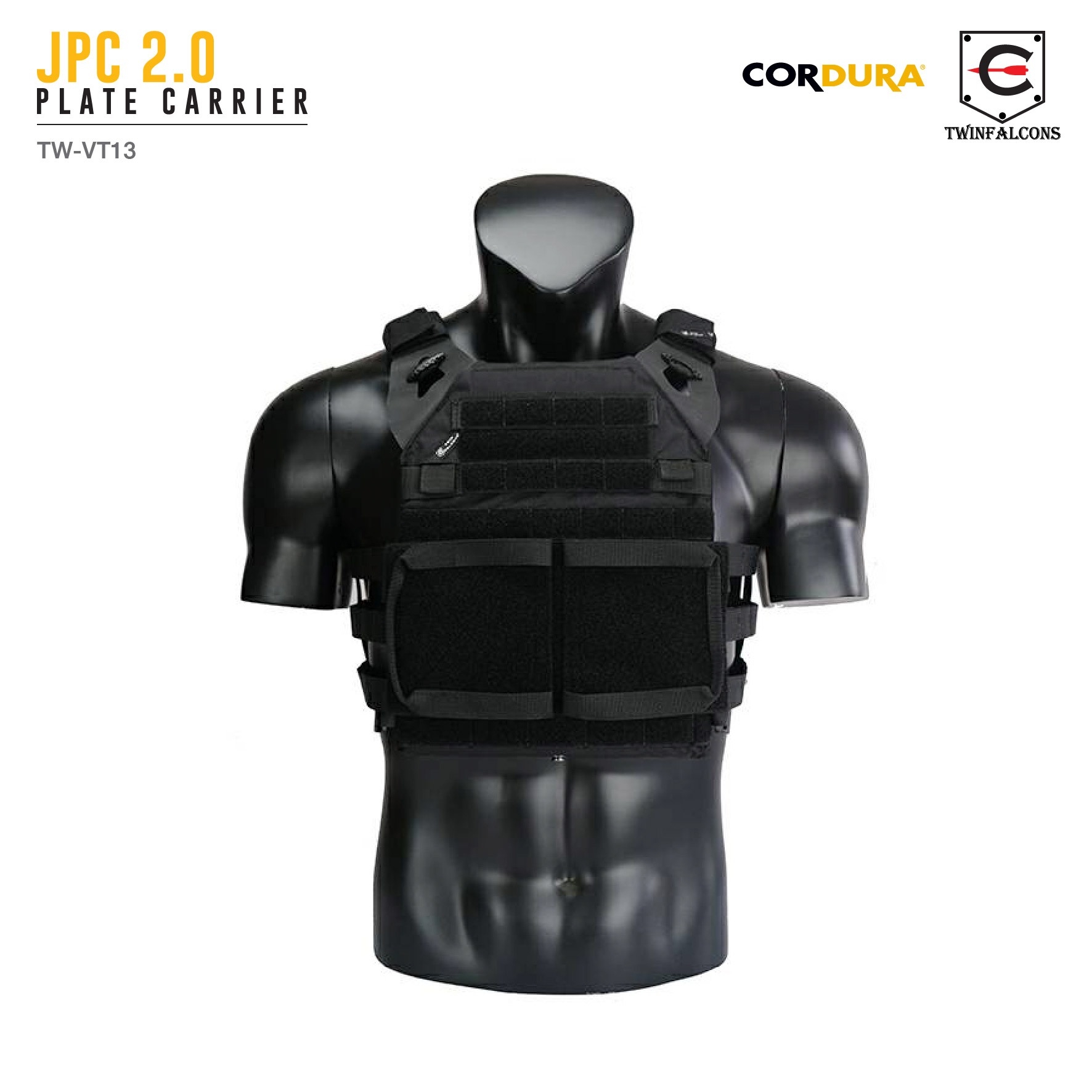 เสื้อเกราะ JPC 2.0 Plate Carrier ( Twinfalcons ) [ TW-VT13 ] (K4100)
