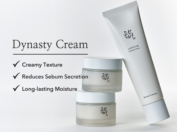Beauty of Joseon Dynasty Cream 50g บิวตี้ออฟโชซอน ครีมเติมความชุ่มชื้นให้ผิว บำรุงผิวอย่างล้ำลึกยาวนาน อุดมไปด้วยสารสกัด น้ำรำข้าว น้ำโสม สควาเลน และไนอาซินาไมด์ 2% ช่วยให้ผิวแข็งแรง ปรับสมดุลผิว และบำรุงผิวจากส่วนลึกภายใน