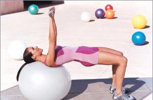 therapeutic ball ลูกบอลกายภาพบำบัด เส้นผ่าศุนย์กลาง 95 cm